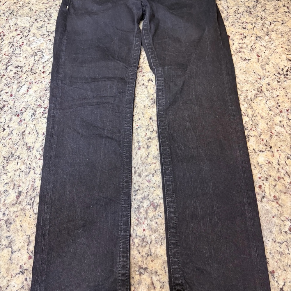Miss Me Black Signature Skinny Jeans with Silver and Gold Embellished Pockets - Picture 3 of 10